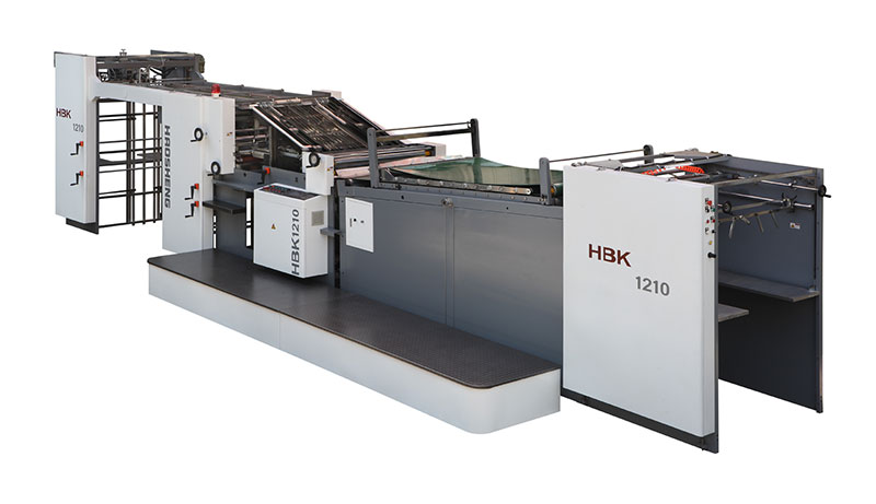 Automatic Sheet cordboad laminator Machine HBK-1210